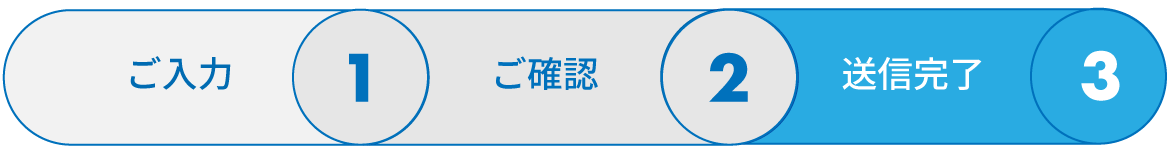 お申込み完了画面